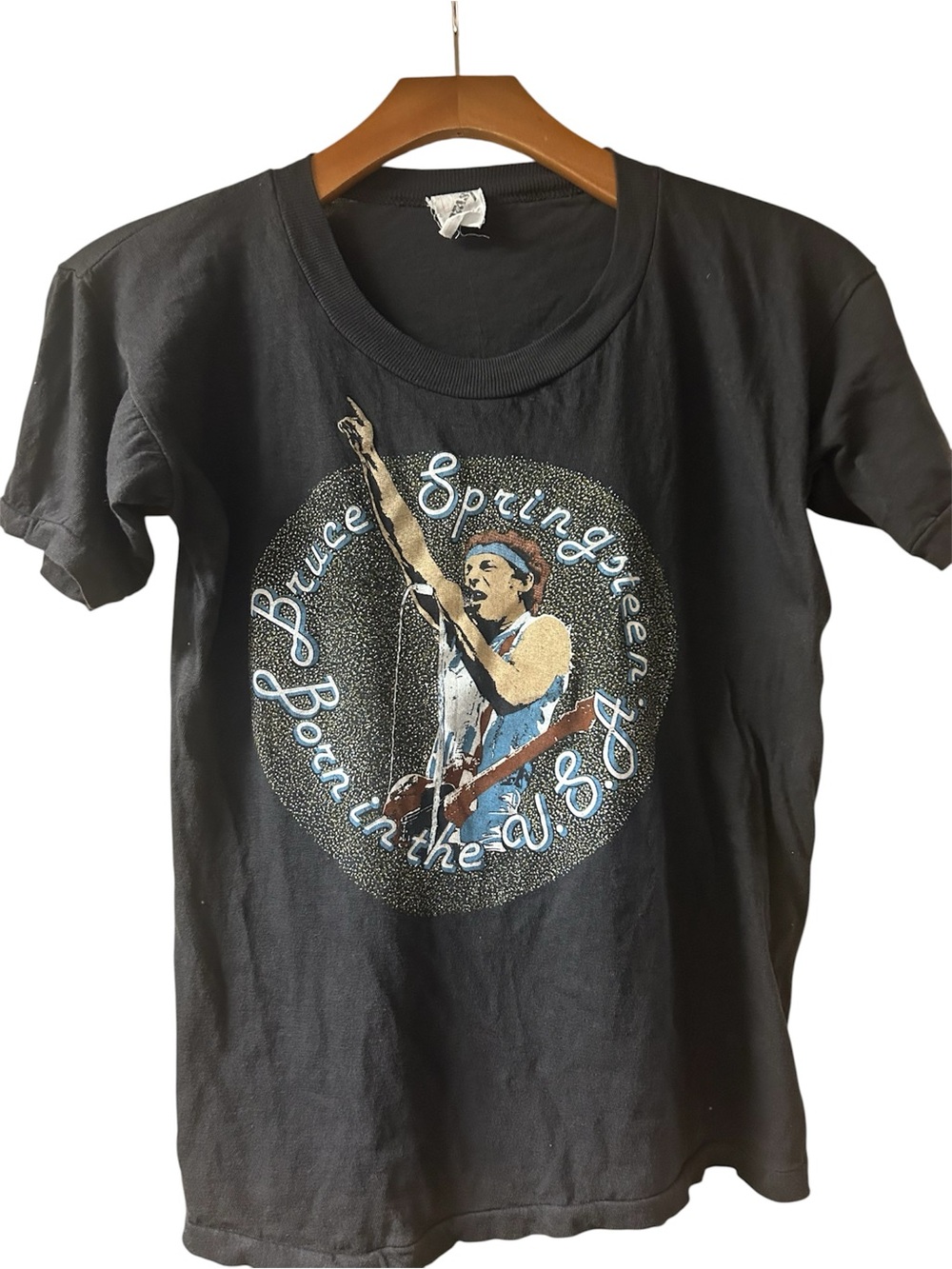 VTG *HTF* 1980’s Bruce Springsteen Born in the U.S.A. tour Concert Tee